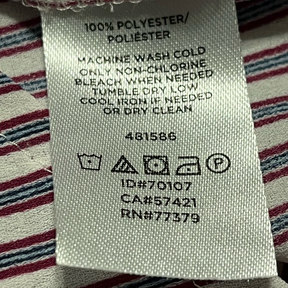 Loft Plus Blouse Pin Stripes Size 18 Keyhole Back - Picture 15 of 16
